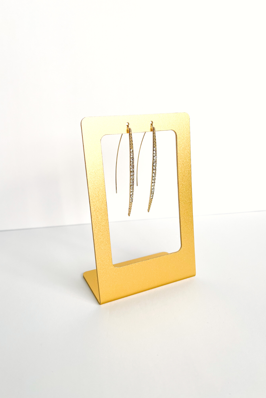 Eira Crystal Bar Hook Earrings - fab'rik