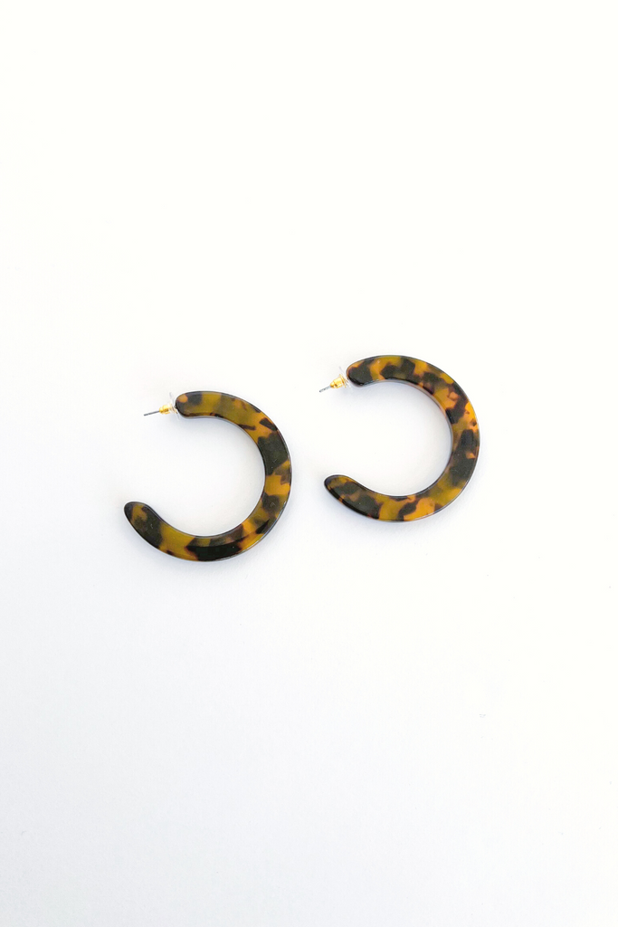 Kierra Flat Hoops - fab'rik