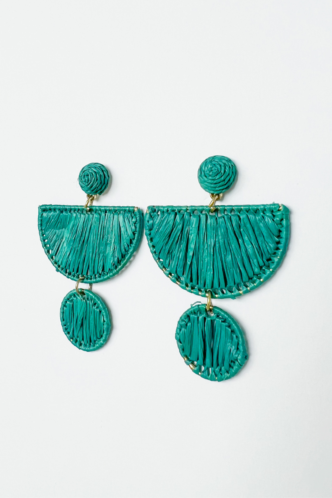 Eva Round Link Earrings - fab'rik