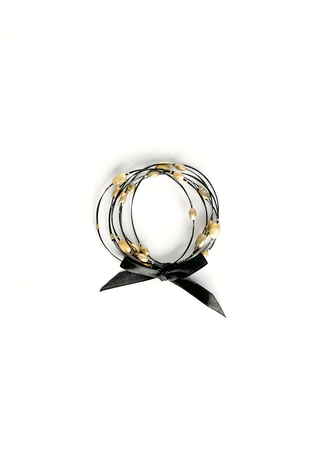 Marci Cable Brushed Metal Stackable Bracelets - fab'rik