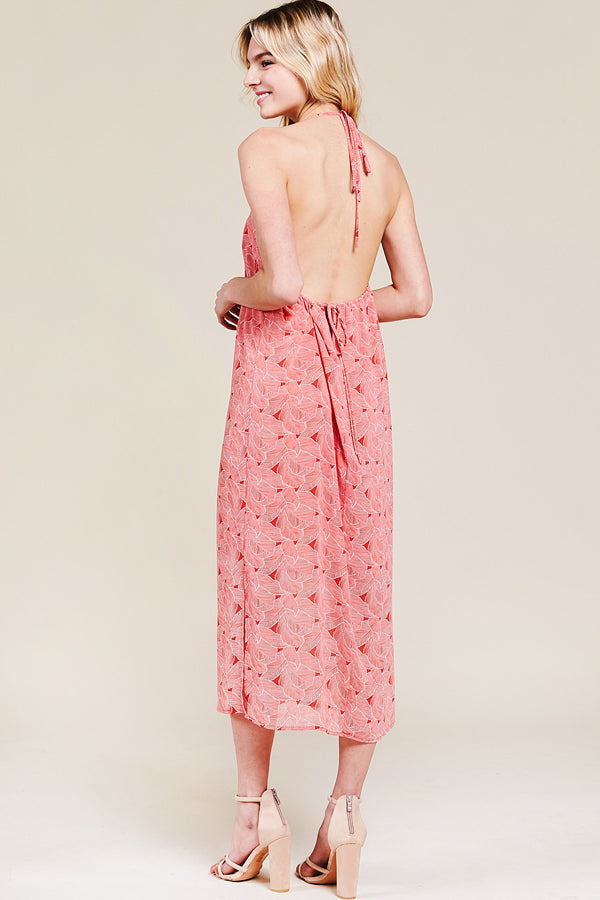 Jolene Printed Midi Dress - fab'rik