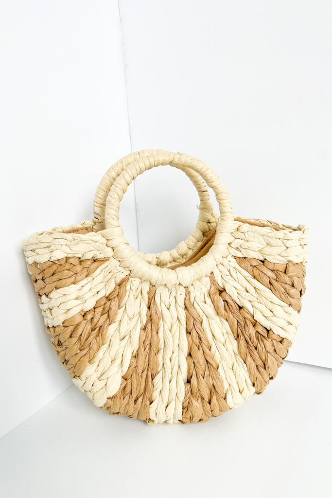 Rikki Raffia Mini Tote - fab'rik
