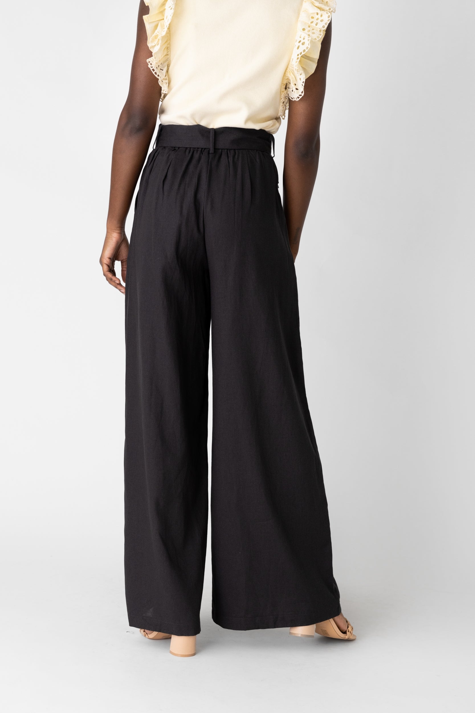 Leah Crinkle Pleat Pant - fab'rik