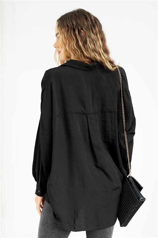 SALE - Whitney Collared Blouse - fab'rik