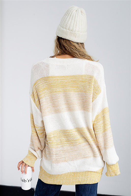 SALE - Colorado Striped Cardigan - fab'rik