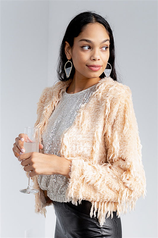 SALE - Lydian Fringe Jacket - fab'rik