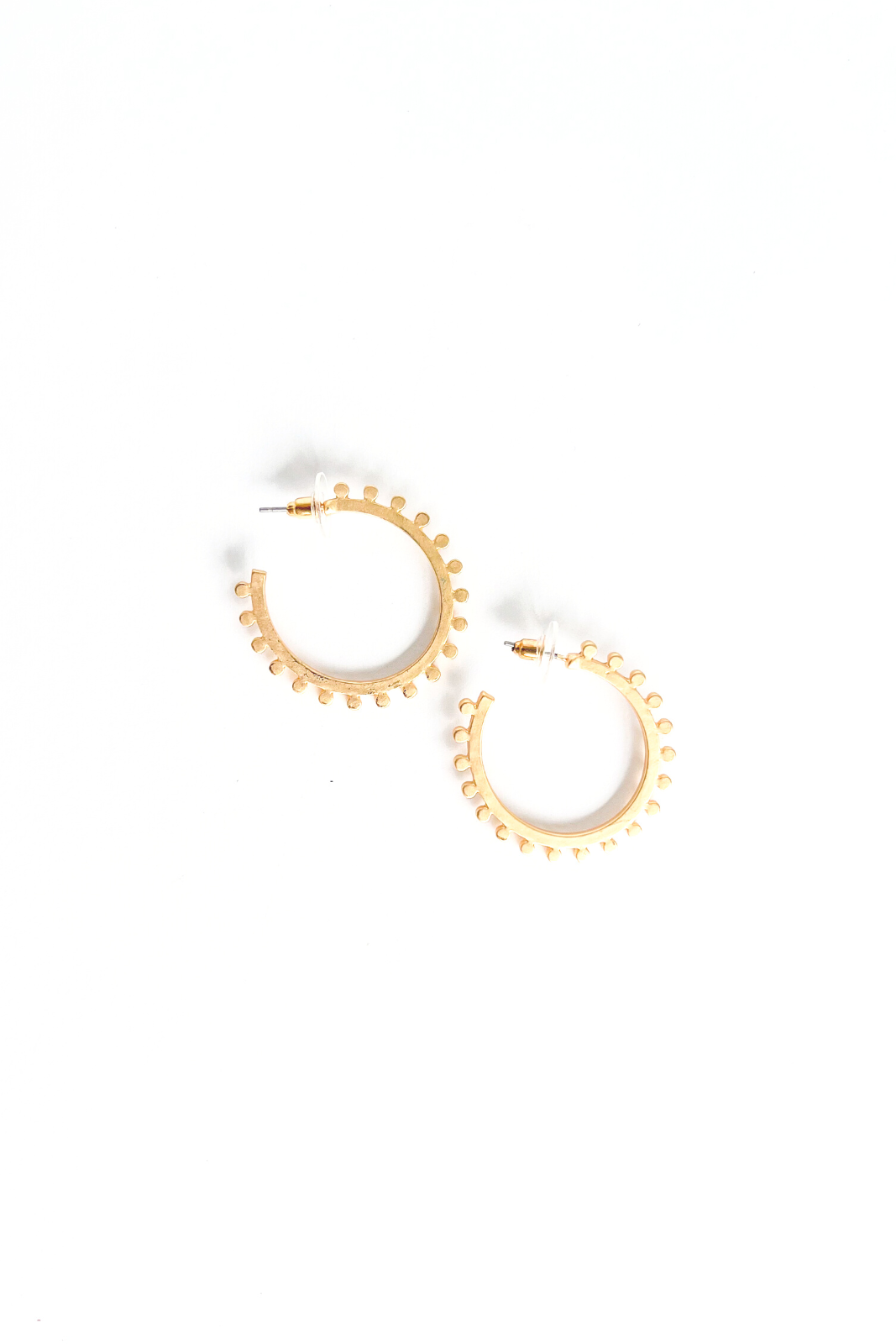 Layton Charm Hoop Earrings - fab'rik