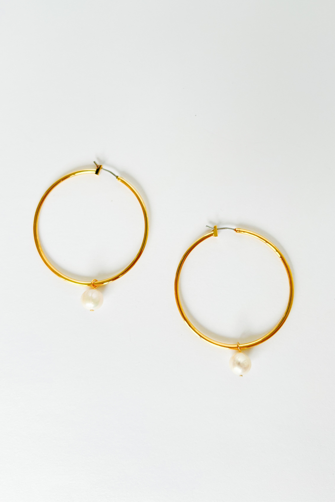 Evelyn Hoop Earrings - fab'rik