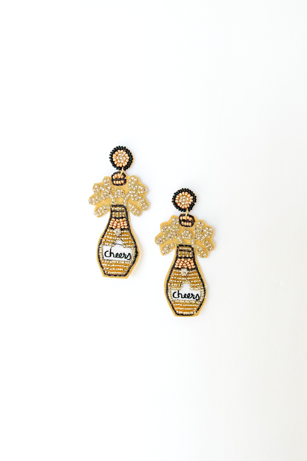 Stacey Cheers Beaded Earring - fab'rik
