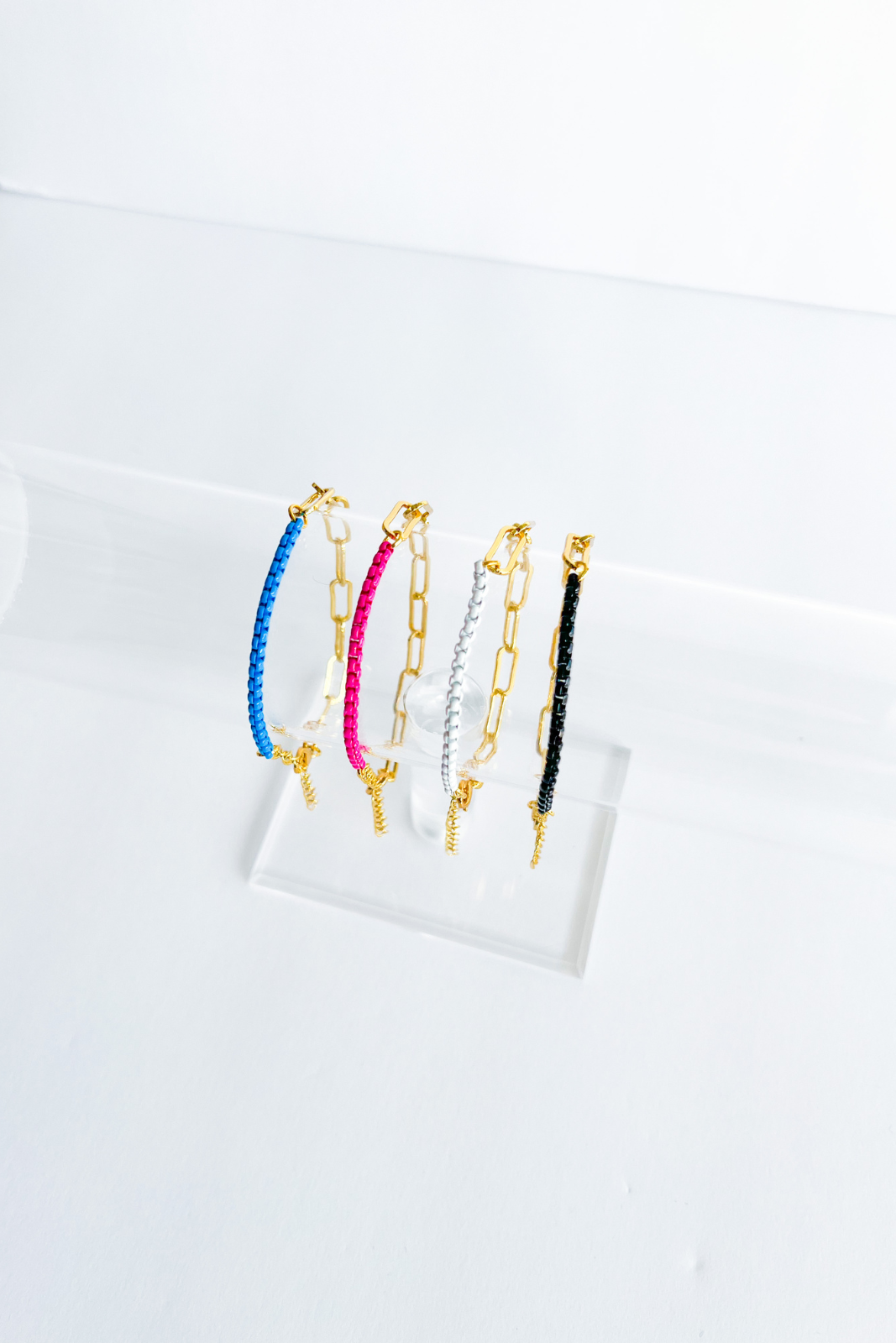 Lolli Lanyard Link Enamel Bracelet - fab'rik