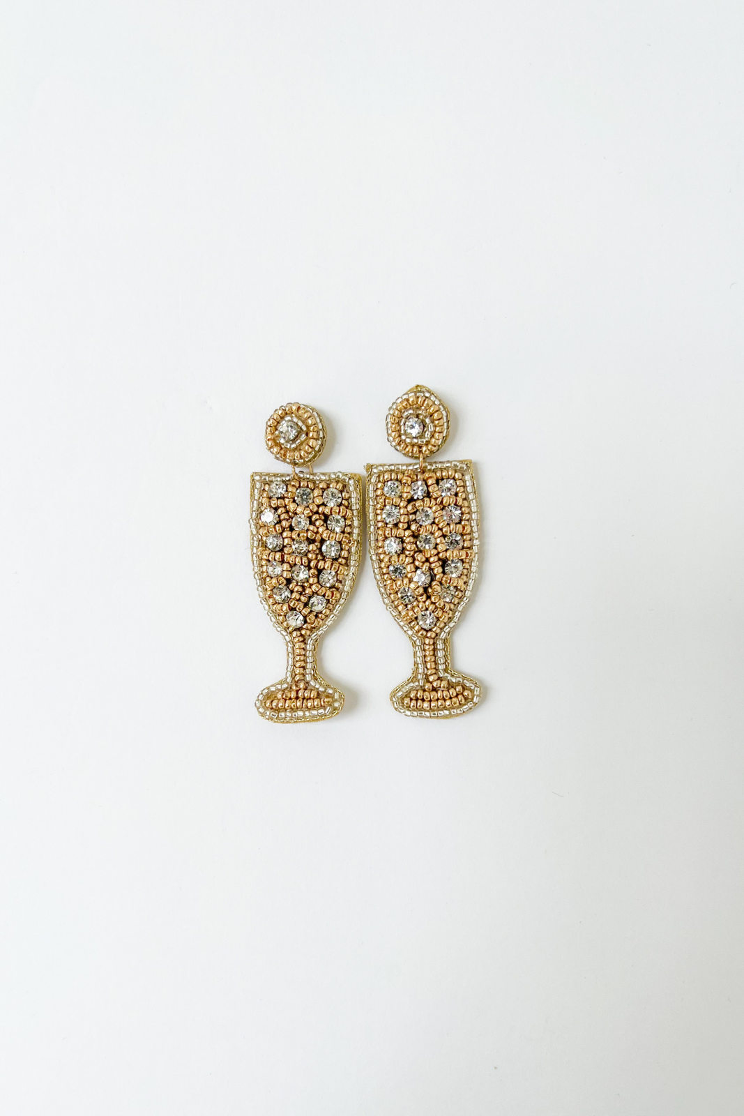 Claire Beaded Glass Earring - fab'rik