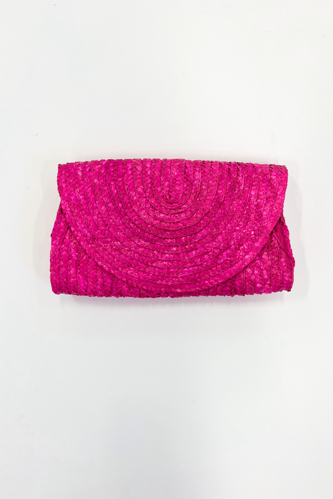 Zoe Chain Strap Rafia Clutch - fab'rik