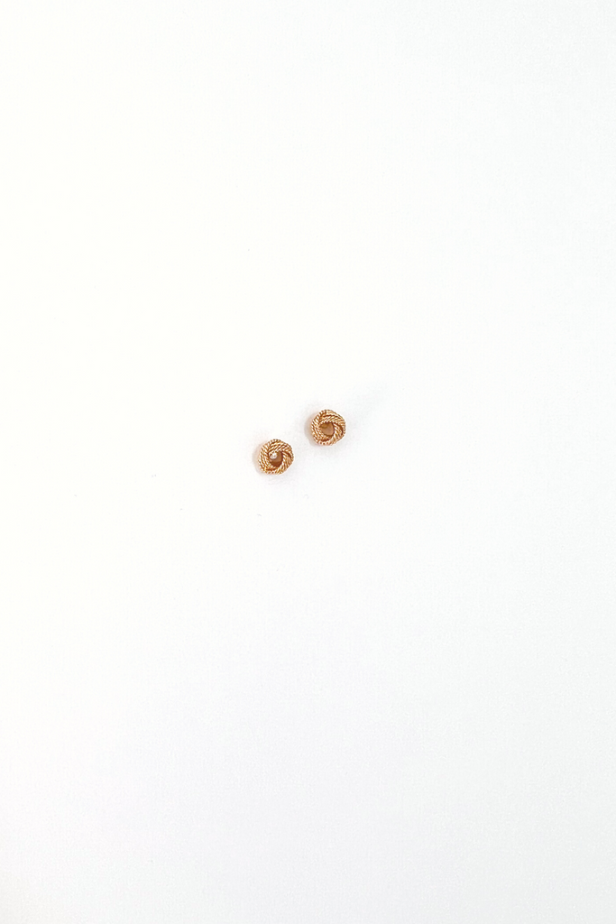 Aria Knot Stud Earrings - fab'rik