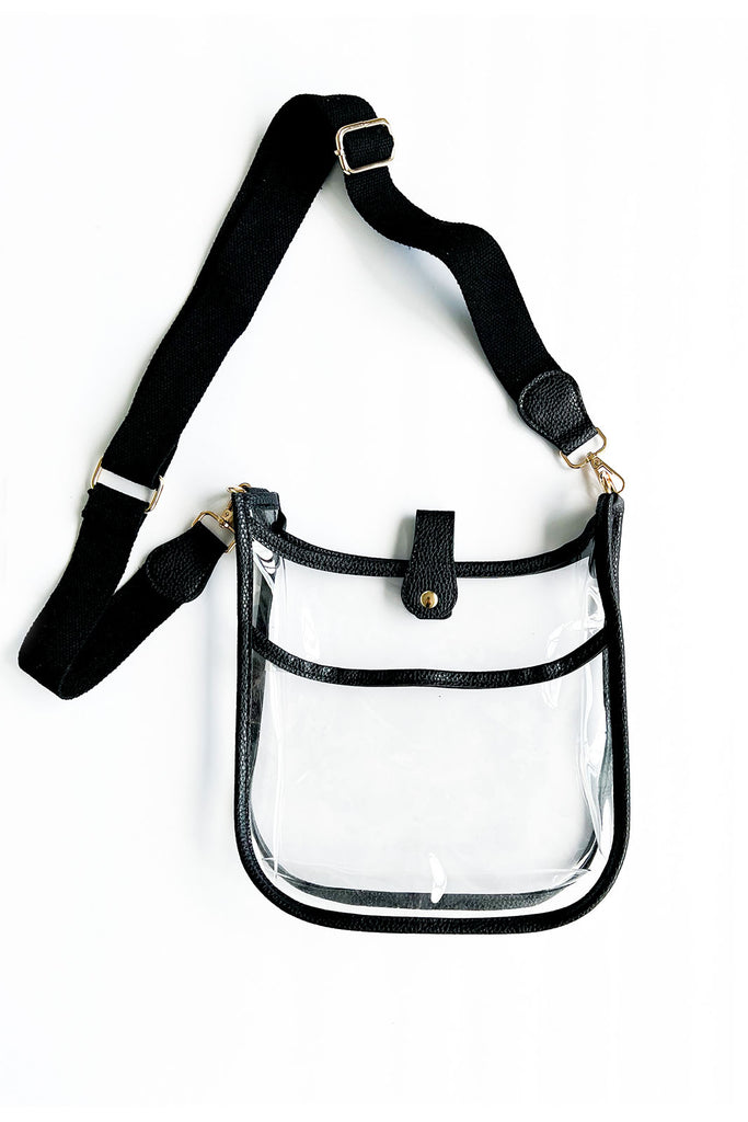 Gianna Clear Crossbody Bag - fab'rik