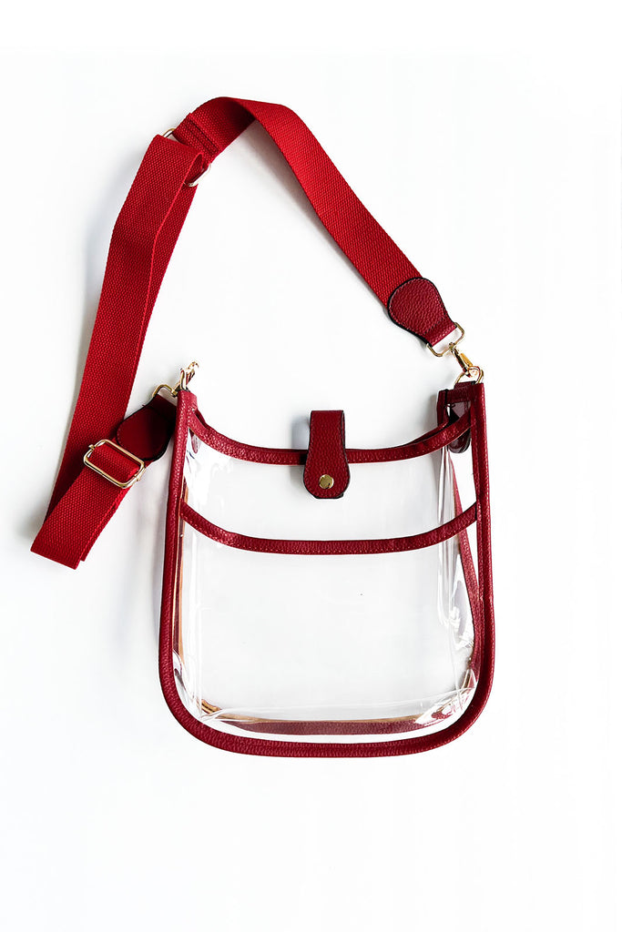 Gianna Clear Crossbody Bag - fab'rik