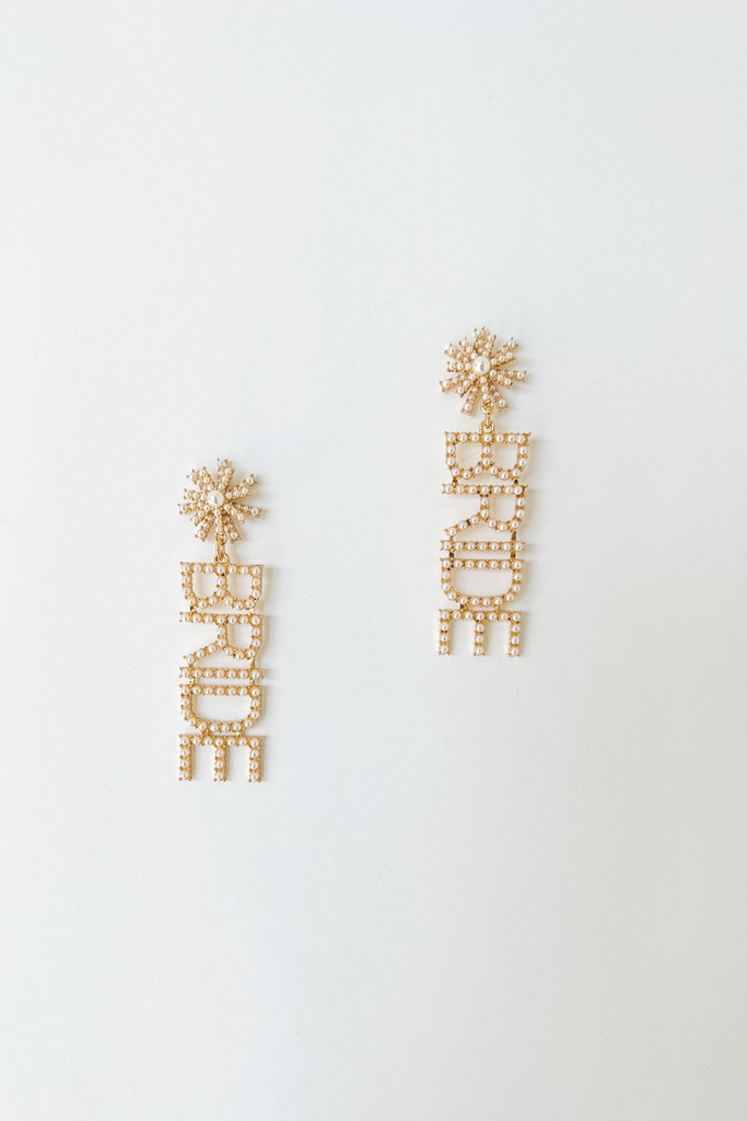 Norah Bride Dangle Earring - fab'rik