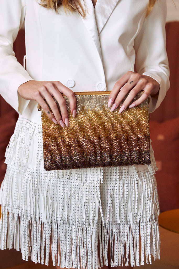 Seagrove Sequin Clutch - fab'rik