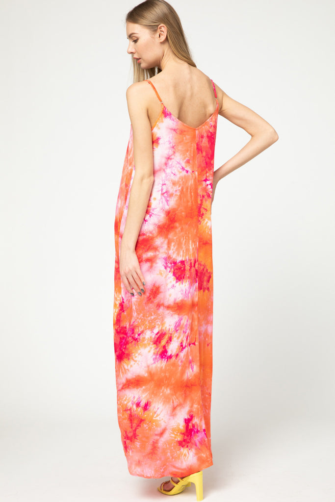 SALE - Tampa Tie Dye Maxi Dress - fab'rik