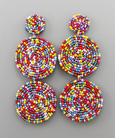 Louise Seed Bead Earring - fab'rik