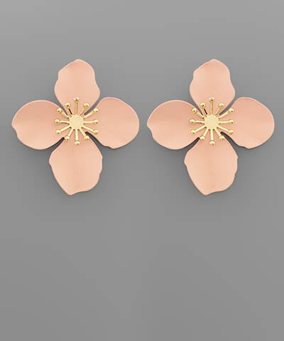 Illa Floral Studs - fab'rik
