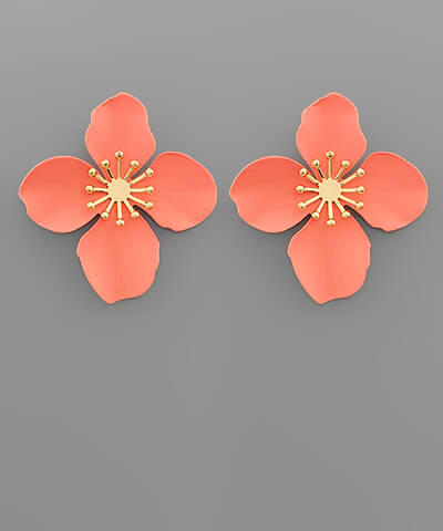 Illa Floral Studs - fab'rik