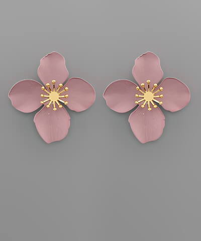 Illa Floral Studs - fab'rik