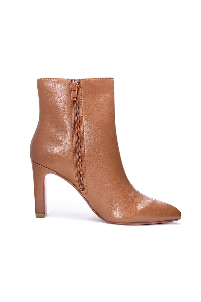 SALE - Erin Pointed Toe Heeled Bootie - fab'rik