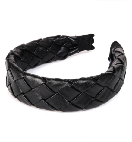 Andra Faux Leather Headband - fab'rik