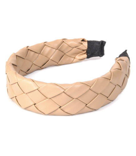 Andra Faux Leather Headband - fab'rik