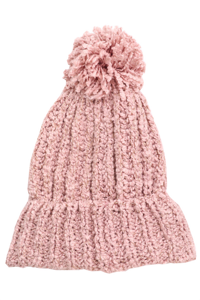 SALE - Carlow Knit Pompom Beanie - fab'rik