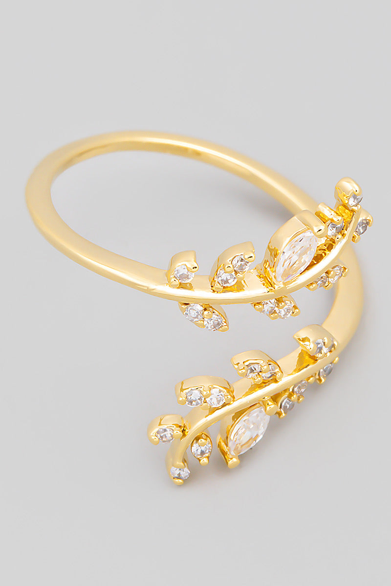 Conrad Jeweled Vine Ring - fab'rik