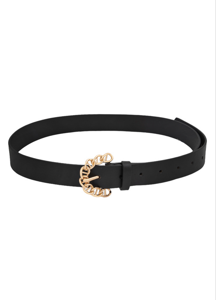 Dita Faux Leather Belt - fab'rik