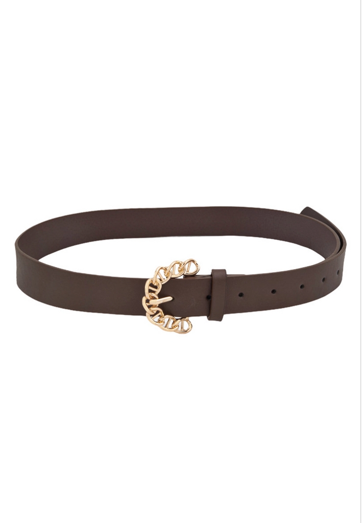 Dita Faux Leather Belt - fab'rik