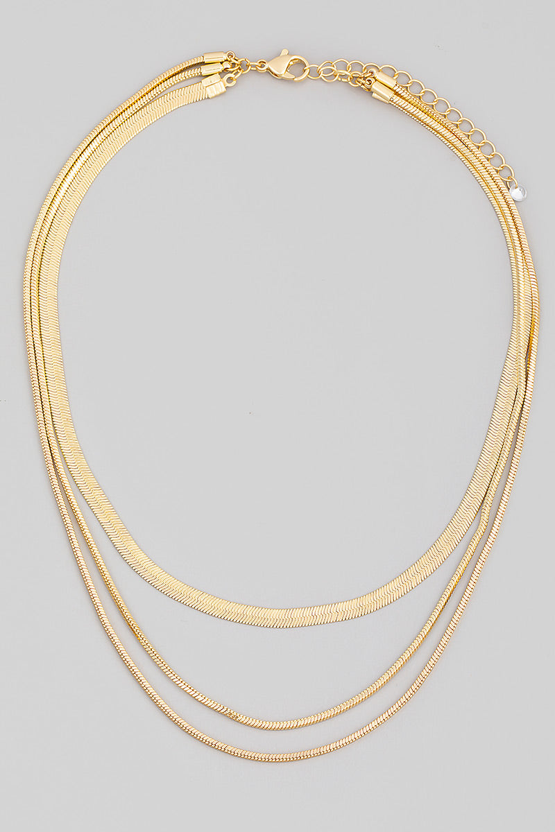 Irena Snake Chain Necklace - fab'rik