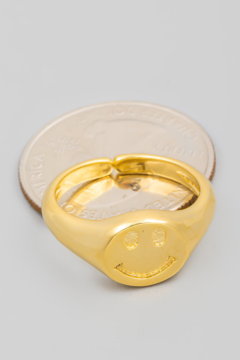Saira Smiley Ring - fab'rik