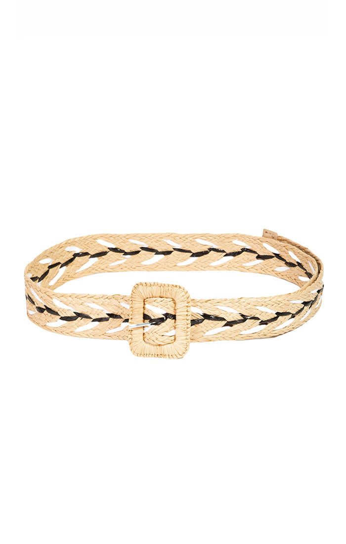 Oakley Straw Square Buckle Belt - fab'rik