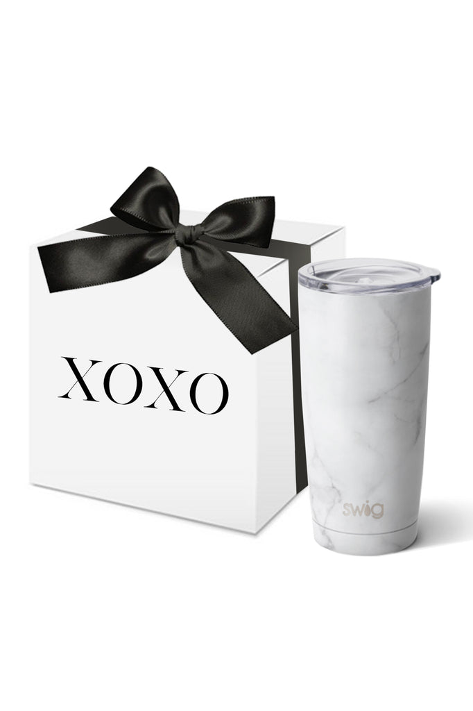 Grab & Go Swig Matte Marble Tumbler (20oz) - fab'rik