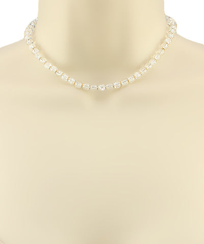 Jaide Glass Beaded Choker - fab'rik