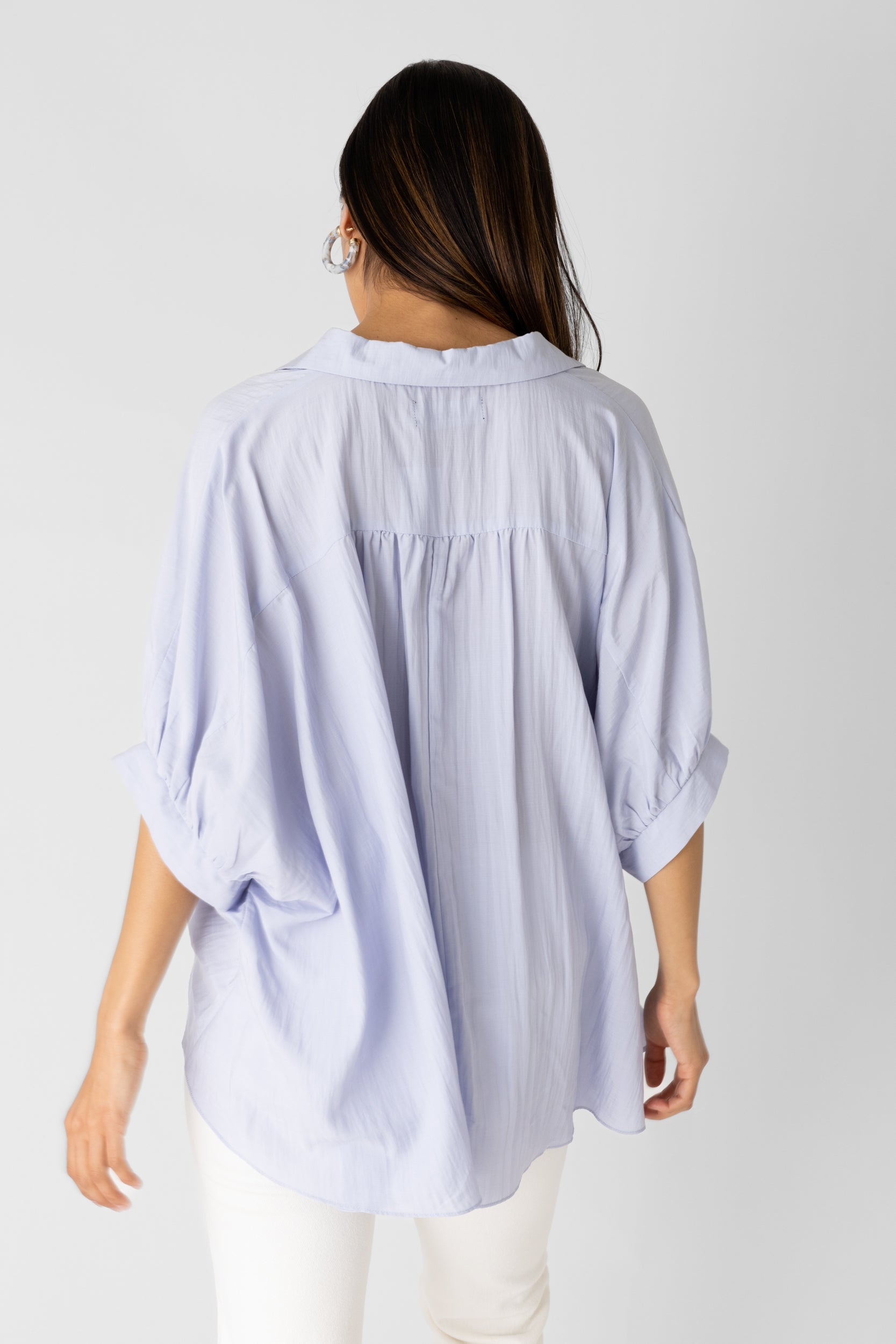 Kalinda Relaxed Dolman Sleeve Top - fab'rik