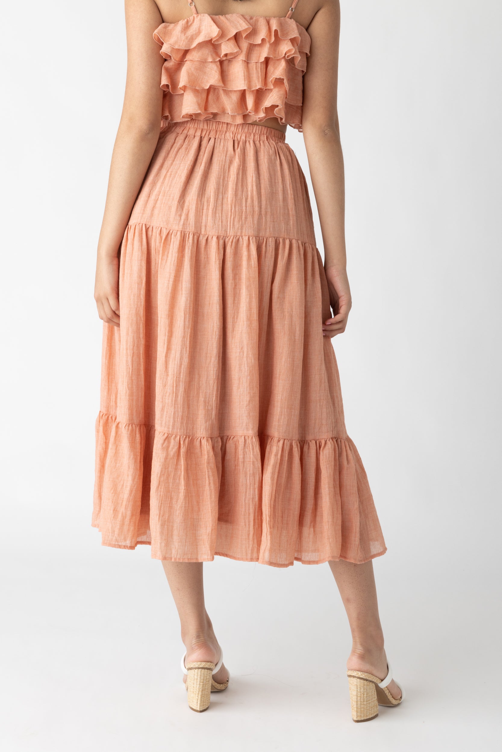 Ivy Tiered Maxi Skirt - fab'rik