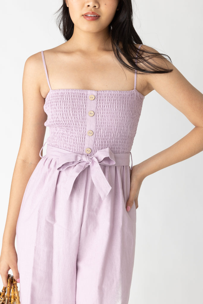 Rosalie Linen Jumpsuit - fab'rik