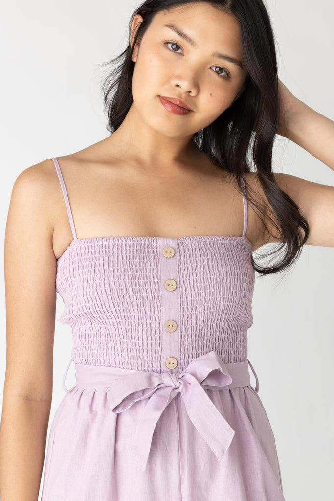 Rosalie Linen Jumpsuit - fab'rik