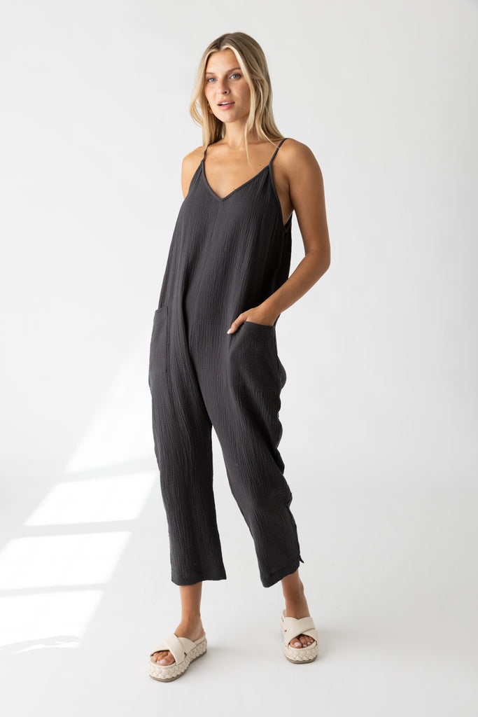 Cruz Gauze Jumpsuit - fab'rik
