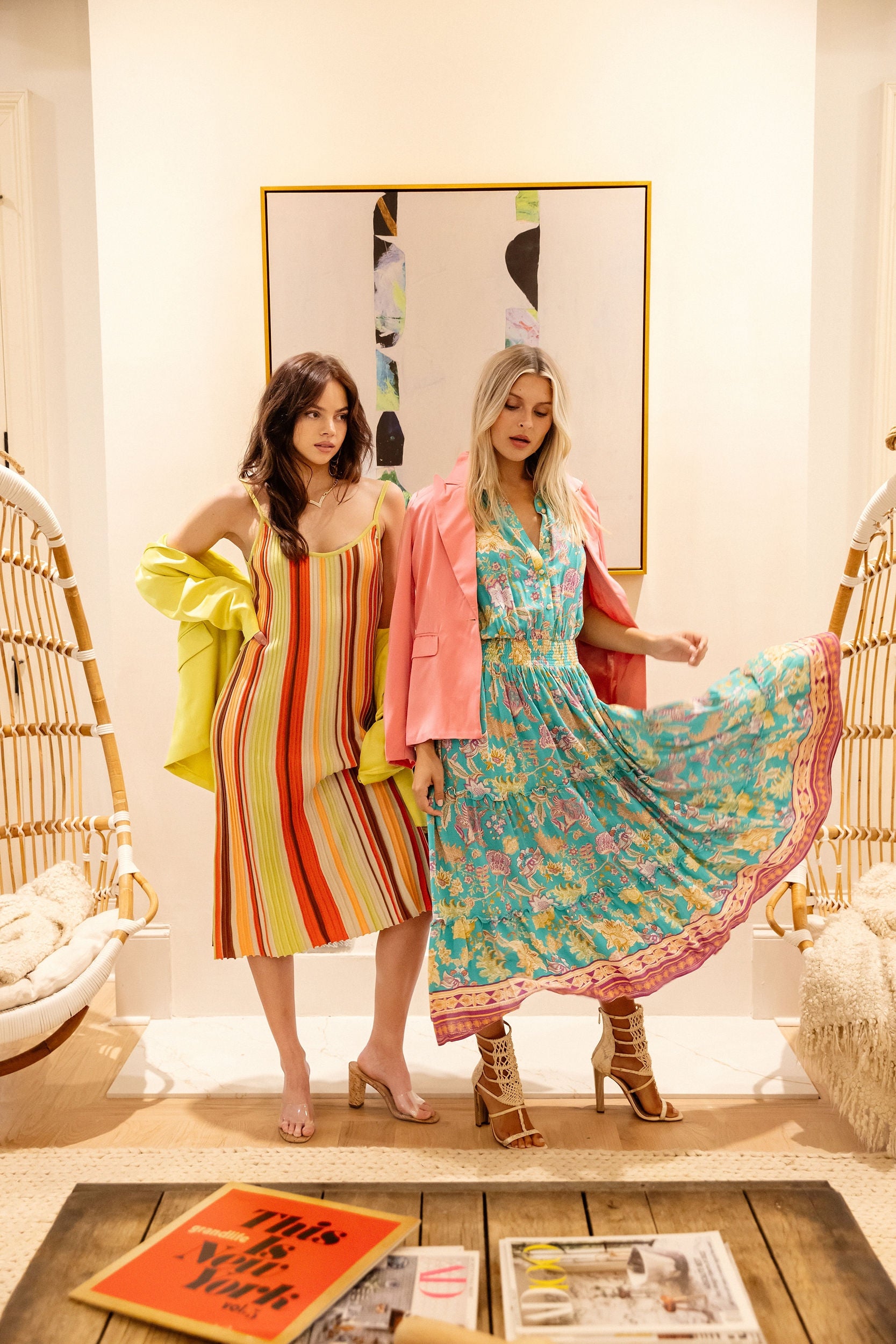 The Watt Printed Maxi Dress - fab'rik