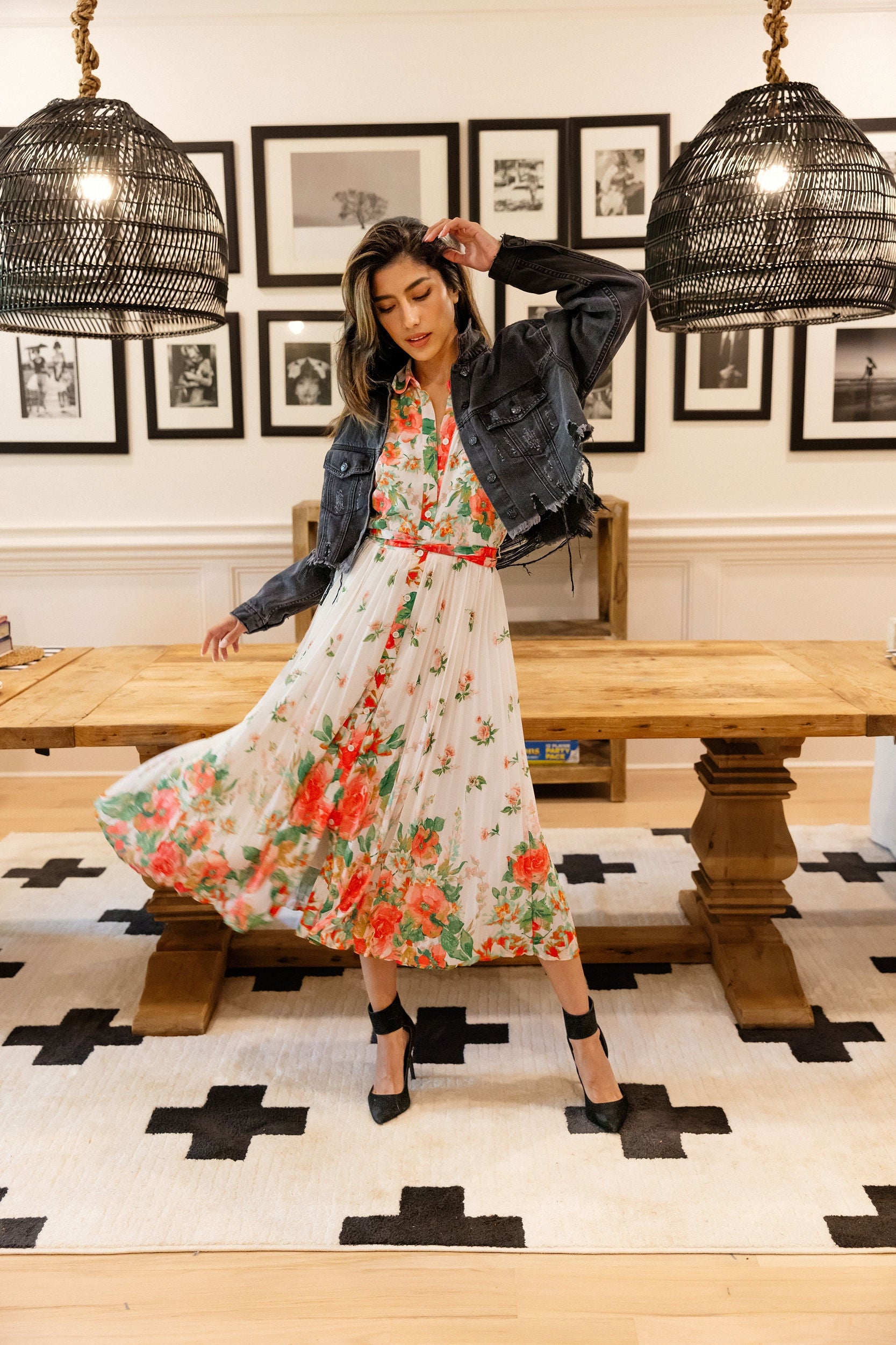 The Fortner Cropped Rock N Roll Jean Jacket - fab'rik