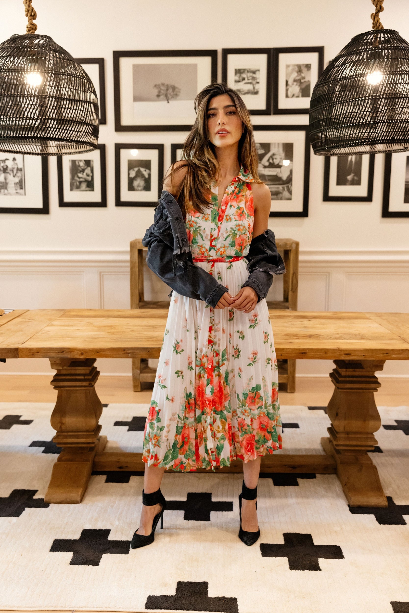 The Pierce High Neck Maxi Dress - fab'rik