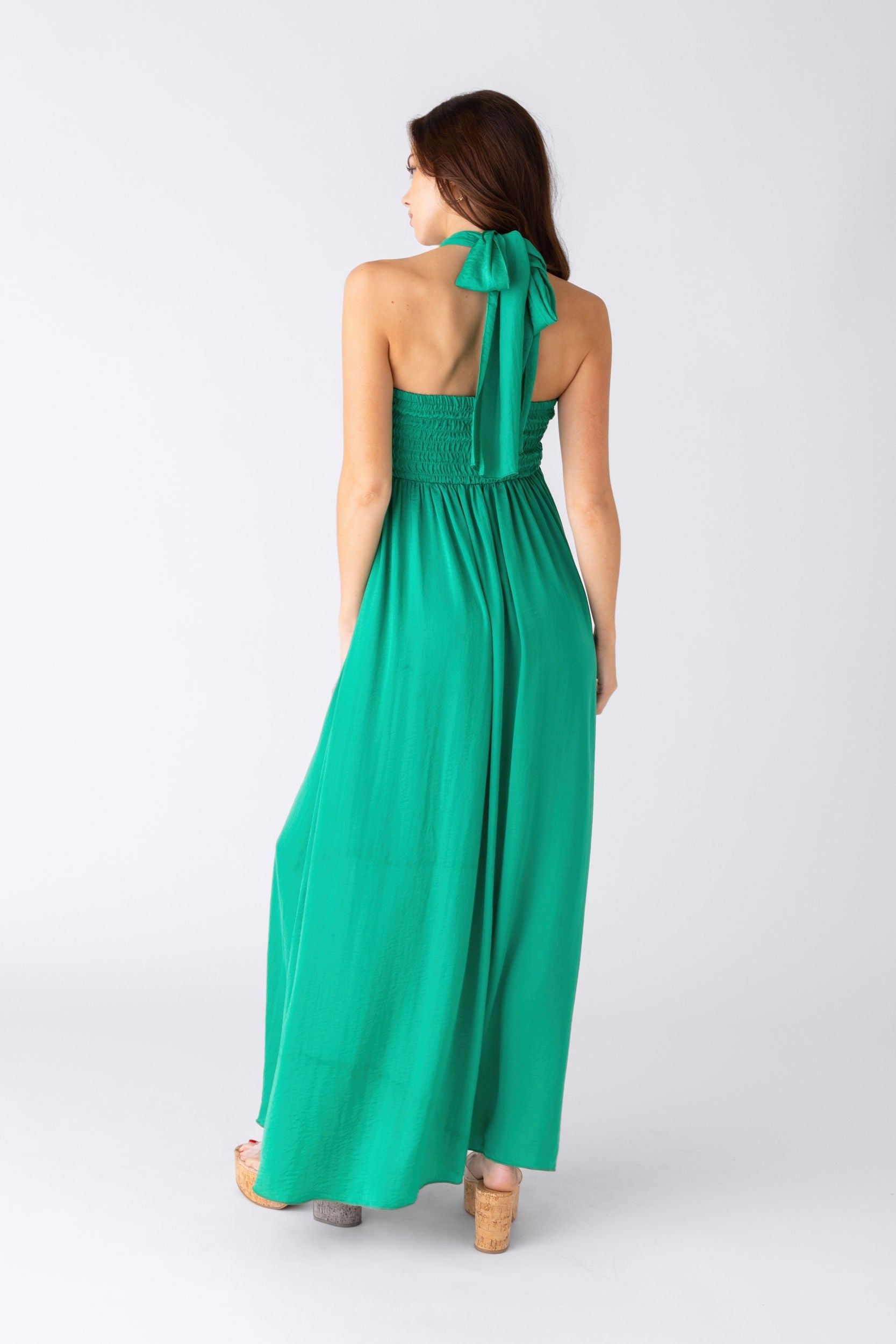 Cecilia Halter Maxi Dress - fab'rik