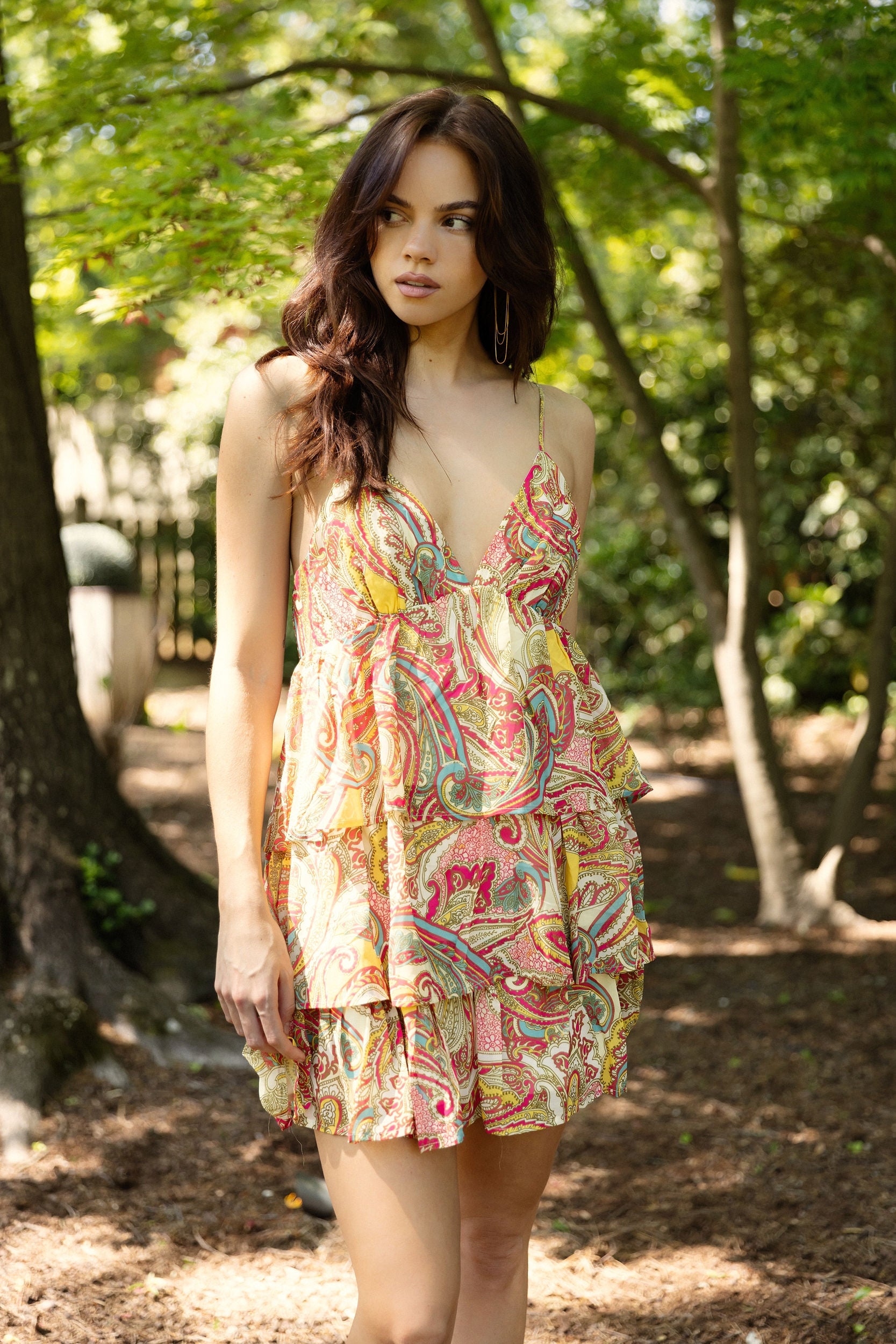 The Dubinsky Printed Mini Dress - fab'rik