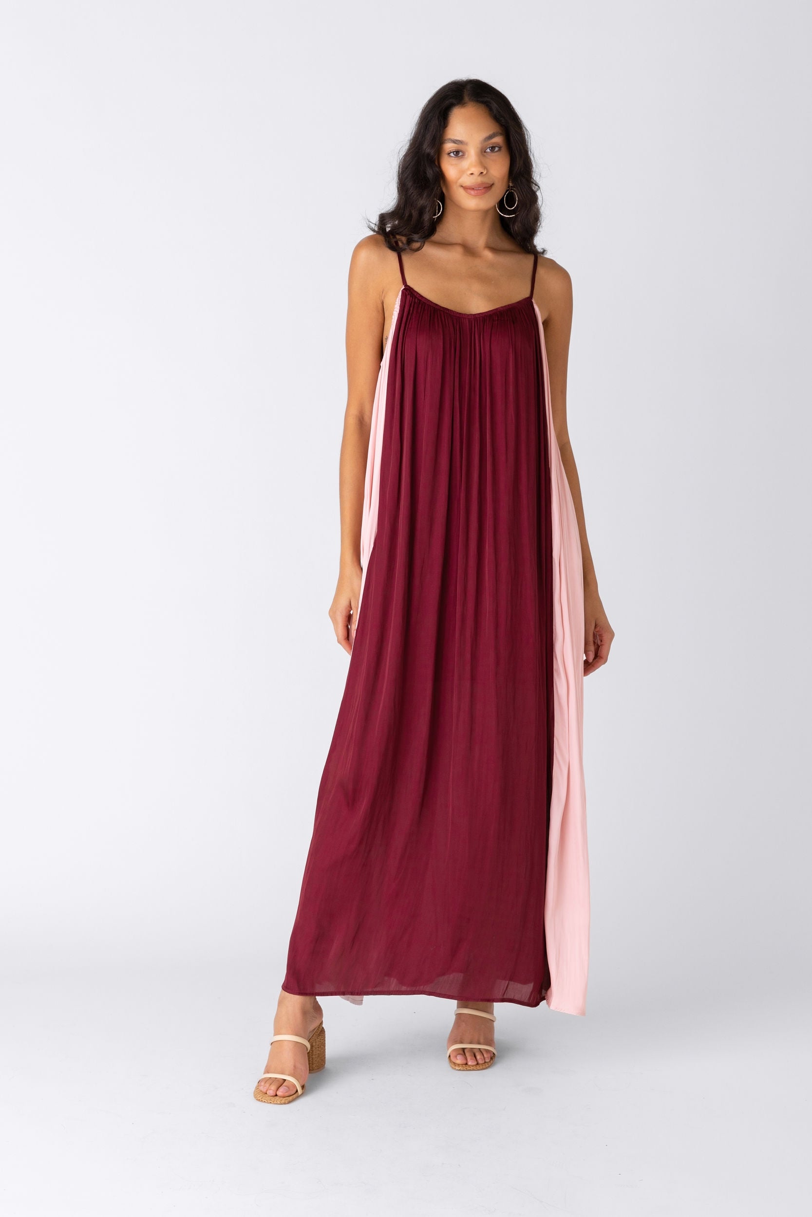 Ava Two-Tone Maxi Dress - fab'rik