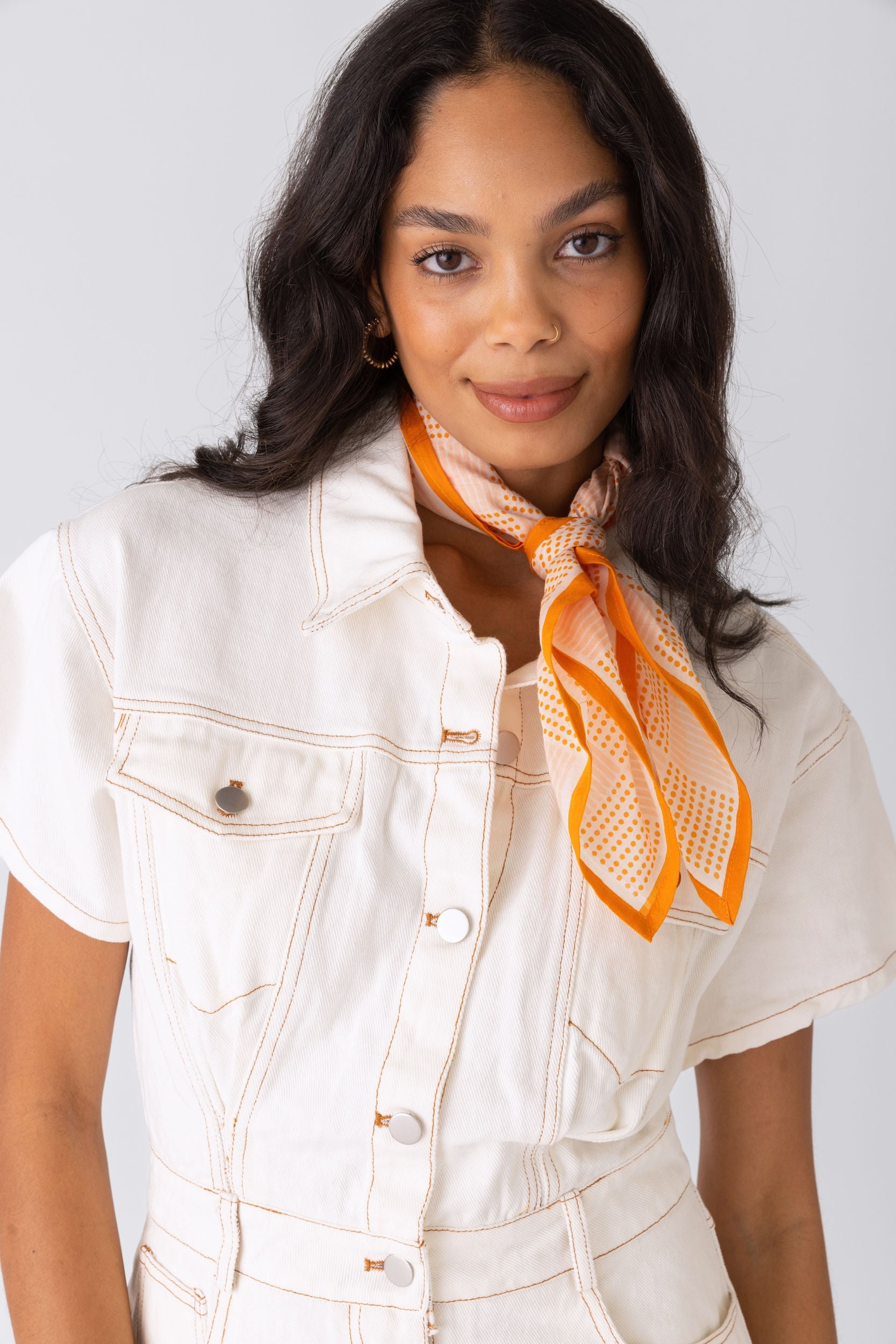 Ink + Alloy Cotton Voile Scarf - fab'rik